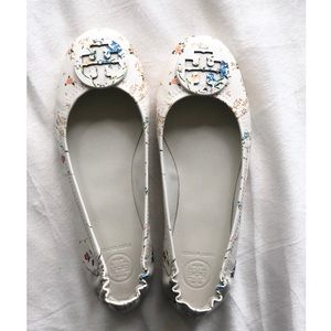 TORY BURCH Leather Ballet Flats